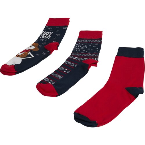 Urban Classics Christmas Socks Set Ice Cowboy multicolor 35-38