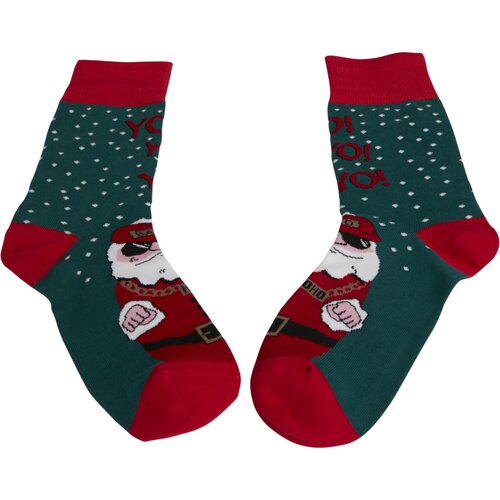 Urban Classics Christmas Socks Set Santa multicolor 39-42