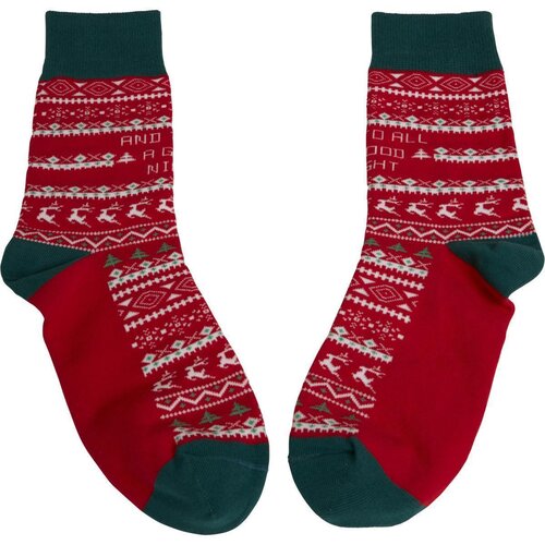 Urban Classics Christmas Socks Set Santa multicolor 39-42