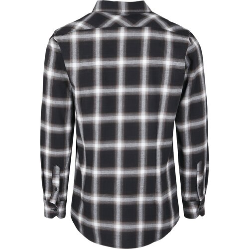 Urban Classics Checked Flanell Shirt 6 black/white 3XL