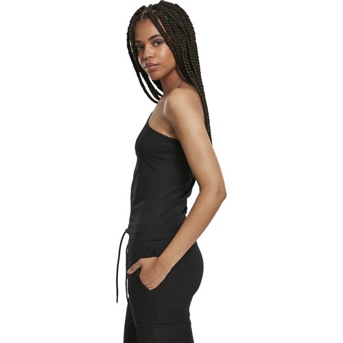 Urban Classics Ladies Asymmetric Longsleeve black L