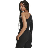 Urban Classics Ladies Asymmetric Longsleeve black XL