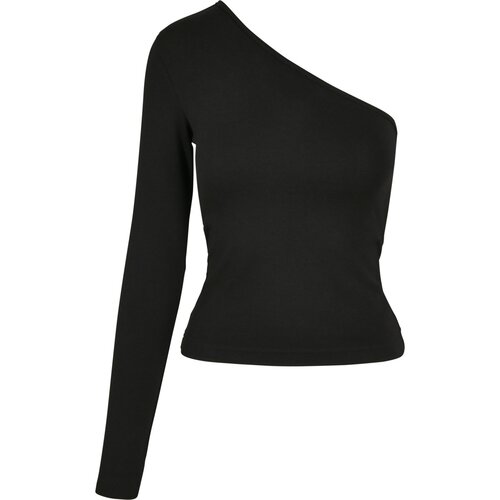 Urban Classics Ladies Asymmetric Longsleeve black XS