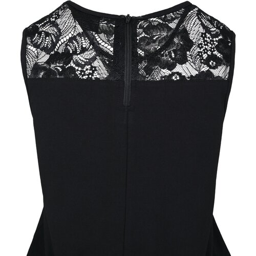 Urban Classics Ladies Lace Block Jumpsuit black XS