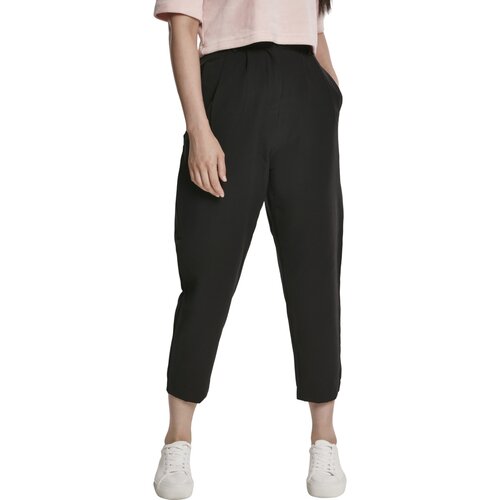 Urban Classics Ladies High Waist Cropped Pants black S