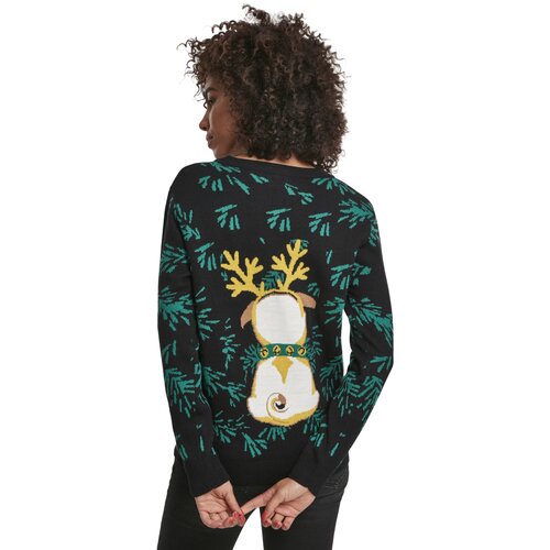 Urban Classics Ladies Pug Christmas Sweater