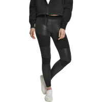 Urban Classics Ladies Fake Leather Tech Leggings