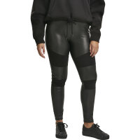 Urban Classics Ladies Fake Leather Tech Leggings