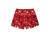 Lousy Livin Boxershorts "Christmas Night" Red