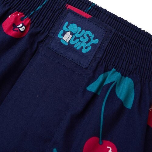 Lousy Livin Boxershorts Cherries Cherrie Blue XL