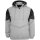 Urban Classics Nylon Hoody Windbreaker grey / black / darkgrey