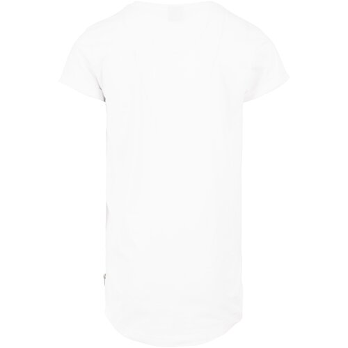 Urban Classics Long Shaped Side Zip Tee white XXL