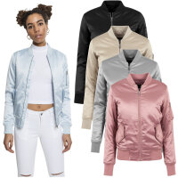 Urban Classics Ladies Satin Bomber Jacket