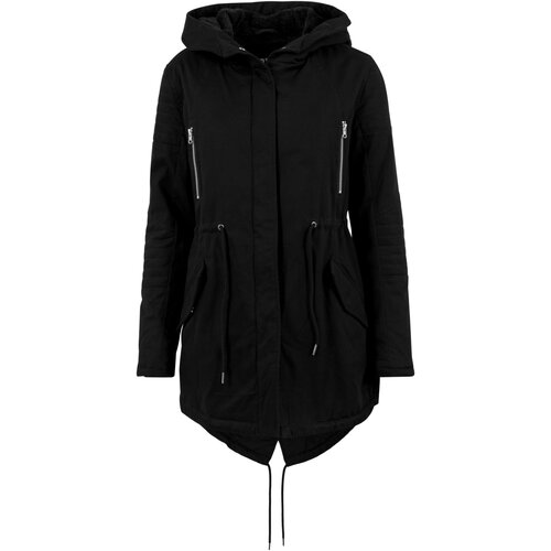 Urban Classics Ladies Sherpa Lined Cotton Parka black S