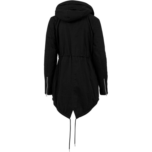 Urban Classics Ladies Sherpa Lined Cotton Parka black S