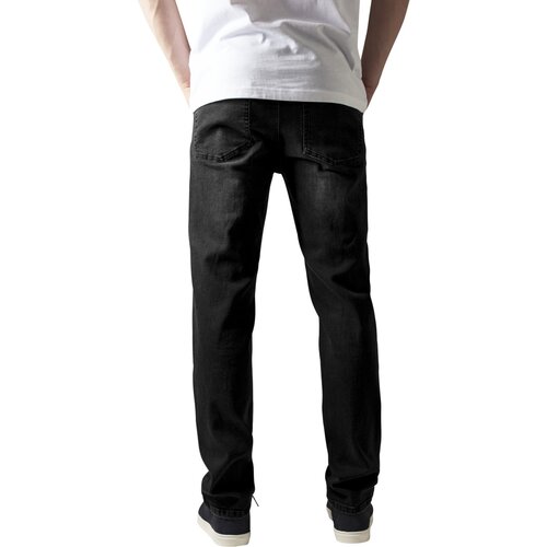 Urban Classics Stretch Denim Pants black washed 30