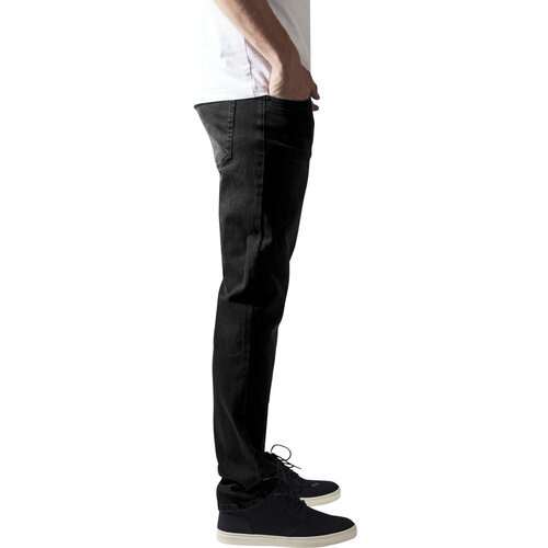Urban Classics Stretch Denim Pants black washed 30