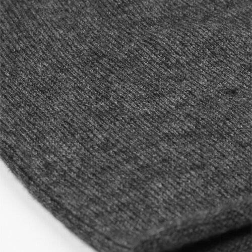 MSTRDS Cashmere Slouch Beanie heather charcoal