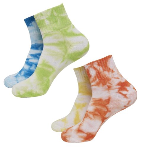 Urban Classics Tie Dye Socks Short 2-Pack