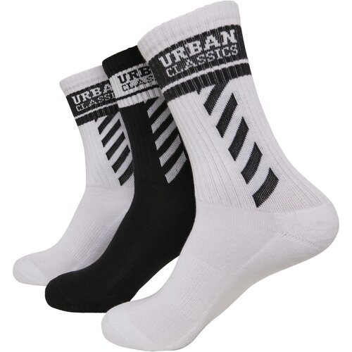 Urban Classics Sporty Logo Socks 3-Pack