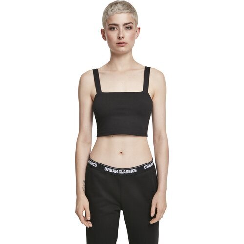 Urban Classics Ladies Cropped Top black XL