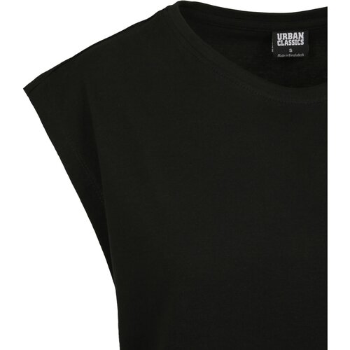 Urban Classics Ladies Basic Shaped Tee black 4XL