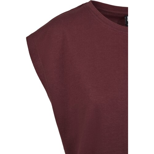 Urban Classics Ladies Basic Shaped Tee cherry XXL