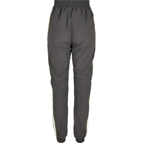 Urban Classics Ladies Piped Track Pants darkshadow/electriclime XL