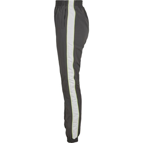 Urban Classics Ladies Piped Track Pants darkshadow/electriclime XL