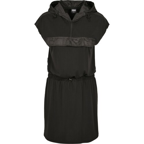 Urban Classics Ladies Modal Hoody Dress black/black M