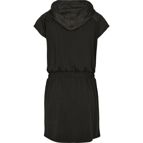 Urban Classics Ladies Modal Hoody Dress black/black XS