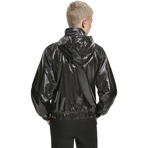 Urban Classics Ladies Vanish Crinkle Pull Over Jacket black S