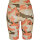 Urban Classics Ladies High Waist Camo Tech Cycle Shorts brick camo S