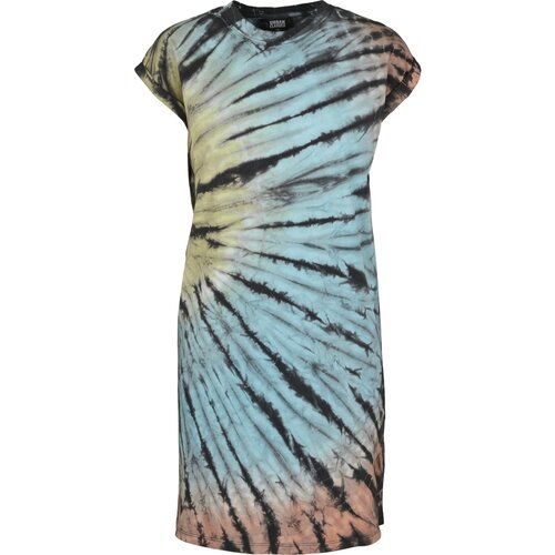 Urban Classics Ladies Tie Dye Dress black S