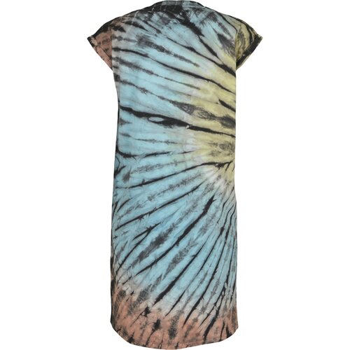 Urban Classics Ladies Tie Dye Dress black XXL