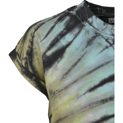 Urban Classics Ladies Tie Dye Dress black XXL