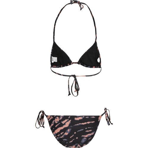 Urban Classics Ladies Tie Dye Bikini vintageblue/papaya L