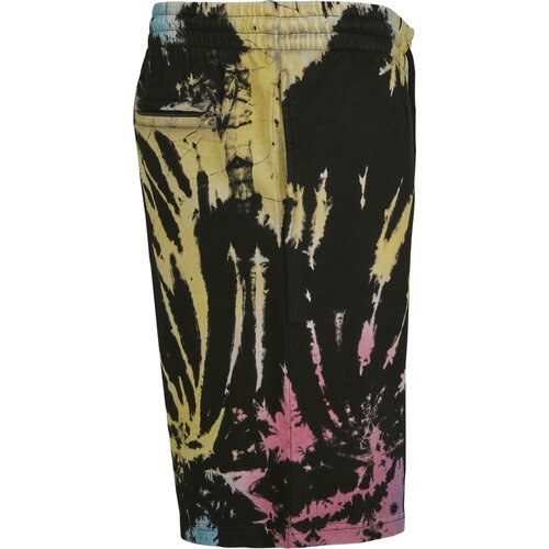 Urban Classics Tie Dye Sweat Shorts black XL
