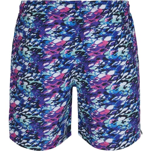 Urban Classics Multicolor Swim Shorts blue/pink L