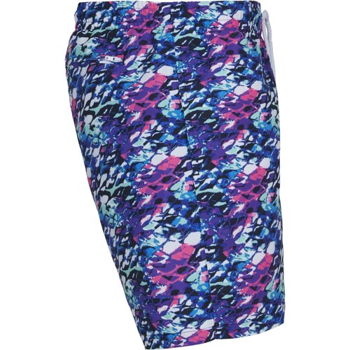 Urban Classics Multicolor Swim Shorts blue/pink XXL