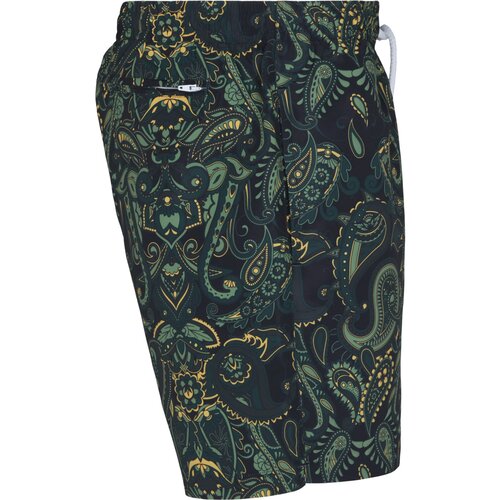 Urban Classics Paisley Swim Shorts paisley M