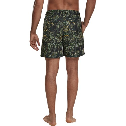 Urban Classics Paisley Swim Shorts paisley M