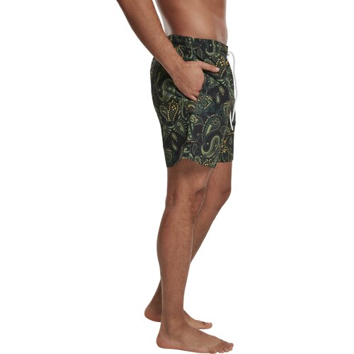 Urban Classics Paisley Swim Shorts paisley M