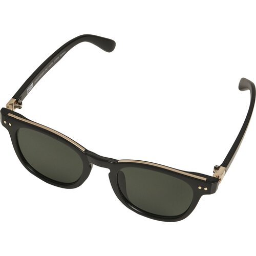 Urban Classics Sunglasses Italy with chain black/gold/gold one size