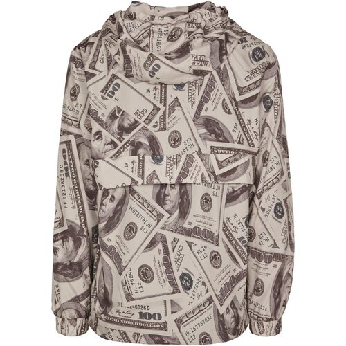 Mister Tee Dollar Windbreaker sand L