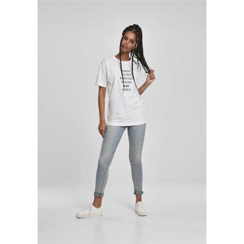 Mister Tee Ladies Blink Tee white L