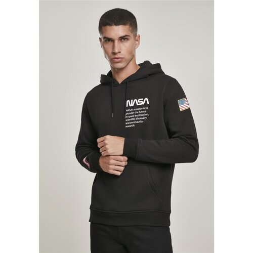 Mister Tee NASA Definition Hoody black L