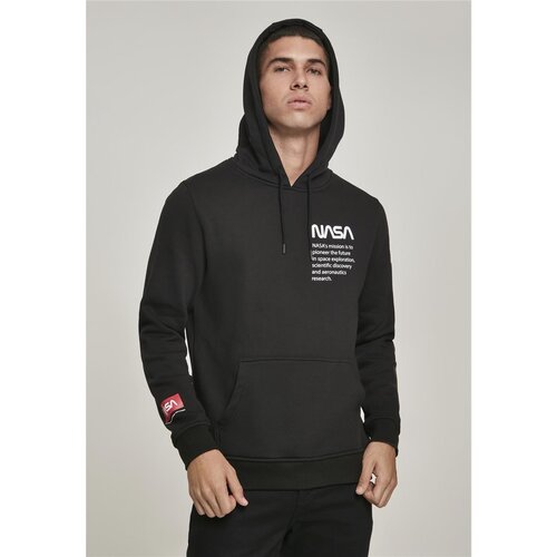 Mister Tee NASA Definition Hoody black L