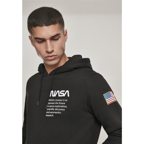 Mister Tee NASA Definition Hoody black L