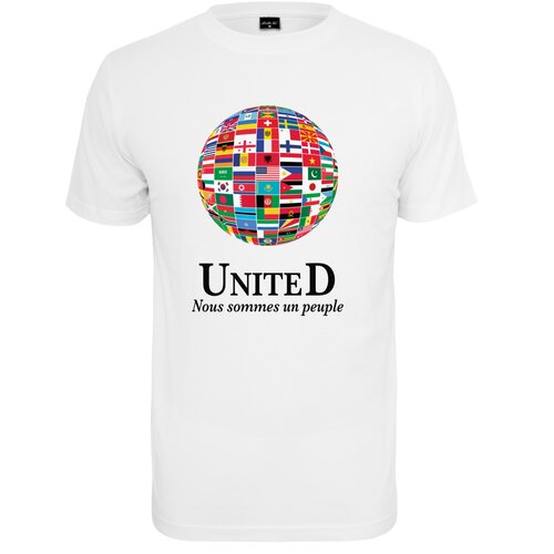 Mister Tee United World Tee white S